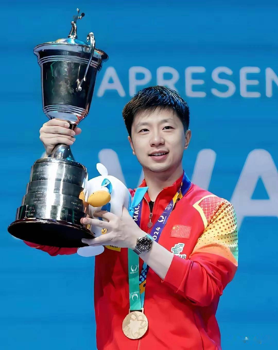 包含日本乒乓球队完胜德国乒乓球队，马龙绝境逆转的词条